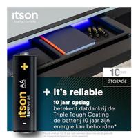 itson Itspremium AA batterij (penlite) 1.5 V 8 stuk(s) - thumbnail