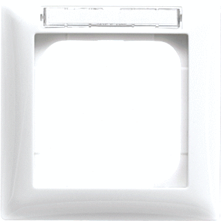 Busch-Jaeger 2CKA001754A4548 Frame Frame 1-voudig Zuiver wit (RAL 9010), Wit 1 stuk(s)