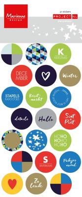 Marianne Design • decoration chipboard december