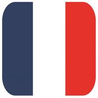 45x Onderzetters voor glazen met Franse vlag - Bierfiltjes - thumbnail