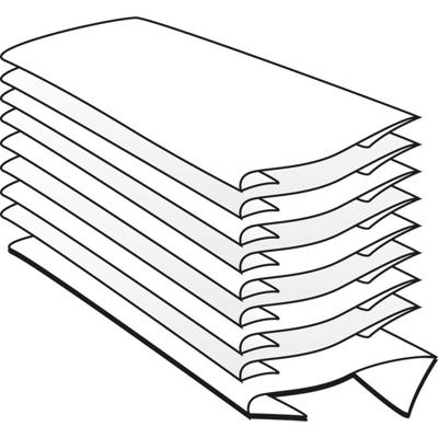 WEPA 277280 comfort Papieren handdoeken (l x b) 41 cm x 25 cm Wit 2304 vellen