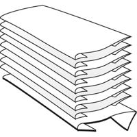 WEPA 277280 comfort Papieren handdoeken (l x b) 41 cm x 25 cm Wit 2304 vellen - thumbnail