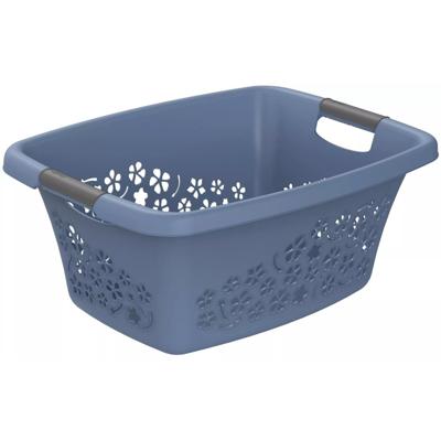 Rotho flowers wasmand 25l horizon blauw