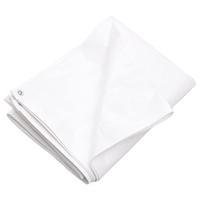 VidaXL Dekzeil 260 g/m² 6x10 m hdpe wit - thumbnail