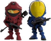 Halo Youtooz Vinyl Figure 2-Pack - Red vs Blue - thumbnail