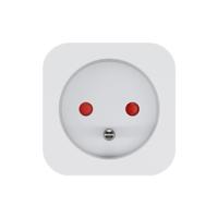 SAVIO WI-FI slim stopcontact, 16A, AS-01, Wit - thumbnail