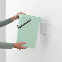 Brabantia Sort & Go afvalemmer 12 liter light grey - thumbnail