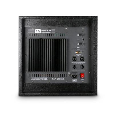 LD Systems Dave 8XS actief multimedia systeem zwart