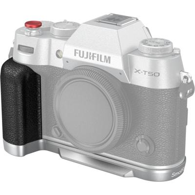SmallRig 4713C L-Shape Mount Plate with Silicone Handle for FUJIFILM X-T50, silver