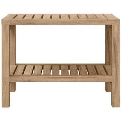 VidaXL Badkamertafel 60x30x45 cm massief teakhout