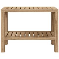 VidaXL Badkamertafel 60x30x45 cm massief teakhout - thumbnail