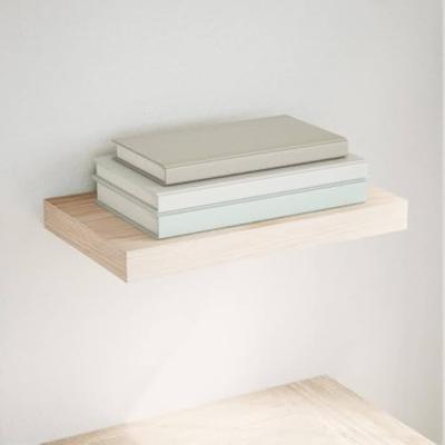 Wandschap 40x23,5x4 cm bewerkt hout - thumbnail