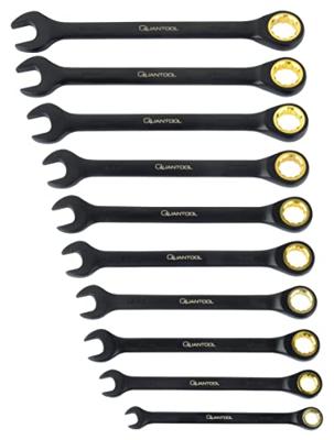 Brüder Mannesmann Q25210 Quantool Engelse sleutelset 10-delig Sleutelbreedte (metrisch) 8 - 19 mm