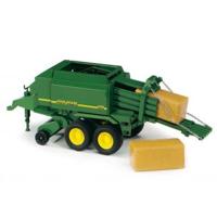 bruder John Deere 690 balenpers modelvoertuig - thumbnail