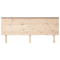 Hoofdbord 184x6x82,5 cm massief grenenhout - thumbnail