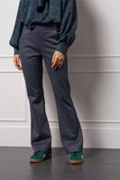 Studio Anneloes Flair Sparkle Trousers 13329 Flared 6901 Dark Blue/silver - thumbnail