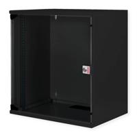 ROLINE 19-inch wandbehuizing Basic 12 U, 540x400 BxD Bouwpakket zwart - thumbnail