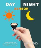 Lucide MR16 - Led lamp - Ø 5 cm - LED - GU10 - 1x5W 2700K - Dag/nacht sensor - Zwart - thumbnail