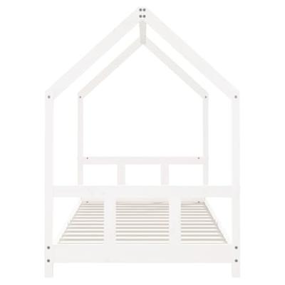 Kinderbedframe 90x190 cm massief grenenhout wit Kinderbedframe 90x190 cm massief grenenhout wit