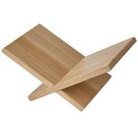WOOOD Boekenstandaard 'Jet' Eikenhout, kleur Naturel - thumbnail