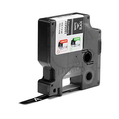 DYMO 1805437 labelprinter-tape Wit op zwart DYMO 1805437 labelprinter-tape Wit op zwart