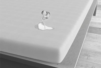 Dreamhouse Waterdichte molton matrasbeschermer/Incontinentie Hoeslaken 60 x 120 cm