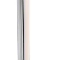 QAZQA Moderne vloerlamp chroom incl. LED 3-staps dimbaar - Line-up - thumbnail