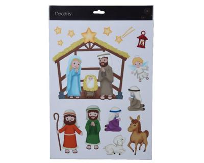 Sticker pet l0.1b29.5h44 cm multi Decoris - Decoris