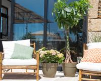 CAPRI CAMPANA POT 35CM LICHTGRIJS - thumbnail