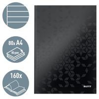 Leitz 46251095 Notitieboek Gelinieerd Zwart Aantal paginas: 80 DIN A4 - thumbnail
