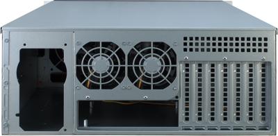 IPC 4U-4129-N - Rack-uitvoering - 4U - E-ATX - geen voeding - zwart - USB IPC 4U-4129-N - Rack-uitvoering - 4U - E-ATX - geen voeding - zwart - USB