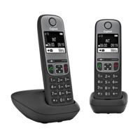 Gigaset A705 Duo Draadloze DECT Telefoon Zwart - thumbnail