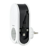 Plug-in basis Simon Wit 250 V 16A IP20 - thumbnail