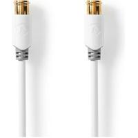 Satelliet- & Antennekabel | F Male Quick - F Male Quick | 5,0 m | Wit - thumbnail