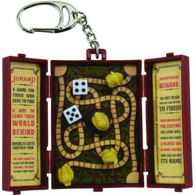 World Smallest Toys sleutelhanger Jumanji Game 7,5 x 4,8 cm bruin World Smallest Toys sleutelhanger Jumanji Game 7,5 x 4,8 cm bruin