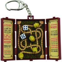 World Smallest Toys sleutelhanger Jumanji Game 7,5 x 4,8 cm bruin - thumbnail