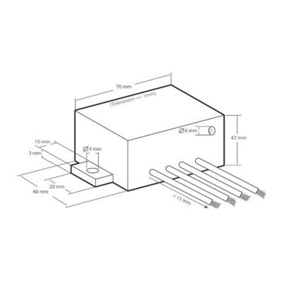 Kemo M062 Mini-hoogspanningsgenerator Module 9 V/DC, 12 V/DC