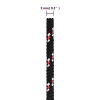VidaXL Boot touw 2 mm 50 m polypropyleen zwart - thumbnail