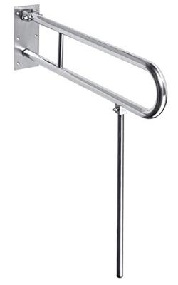 Handgreep U-Vorm Vouwbaar met Steun Sapho Handicap 81,3 cm Roestvrij Staal