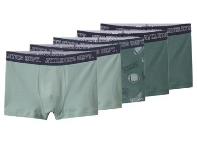 esmara Set van 5 kinder boxers (Groen, 134/140)