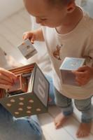 Little Dutch Forest Friends kartonnen stapeltoren - thumbnail