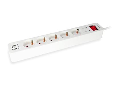 Equip 245554 245554, 1.8 m, Indoor, Type F, Type F (CEE 7/4), 1.5 mm², Plastic - thumbnail