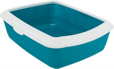 Kattenbak Trixie Classic Blauw Wit Plastic 37 × 15 × 47 cm