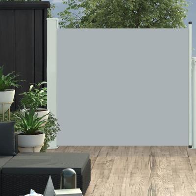 VidaXL Tuinscherm uittrekbaar 100x300 cm grijs