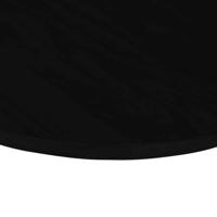 Tafelblad 120x60x2 cm ovaal massief eikenhout donkerbruin - thumbnail