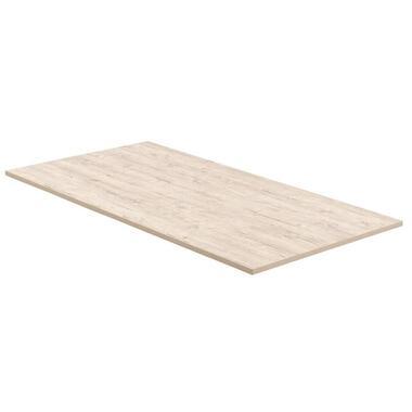 Bureaublad zit/sta bureau Homeworx - eikenkleur - 160x80 cm