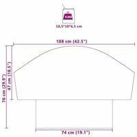 VidaXL Wieldop zwart en blauw 108 x 76 cm oxford - thumbnail