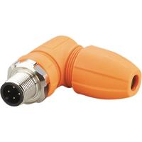 ifm Electronic EVC813 Sensor/actuator connector, niet geassembleerd Aantal polen (sensoren): 4 Stekker, haaks 1 stuk(s) - thumbnail