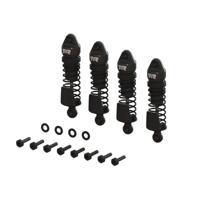 Arrma - Aluminum Shock Set, 58mm Length, 1000 cSt Oil (4), Black for Grom (ARA-1567) - thumbnail