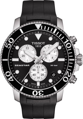 Horlogeband Tissot T1204171705100 / T1204171704100 / T1204171742100 / T603042599 Rubber Zwart 22mm Horlogeband Tissot T1204171705100 / T1204171704100 / T1204171742100 / T603042599 Rubber Zwart 22mm